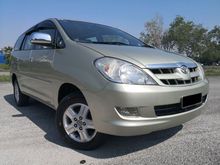 2006 Toyota Innova 2.0 G MPV (Good Original Conditon)(Accident Free)