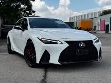 2021 Lexus IS 300 2.0 F Sport Sedan MODE BLACK BLK INTERIOR