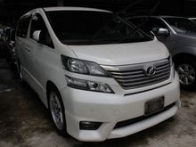 2009 Toyota Vellfire 2.4 Z MPV