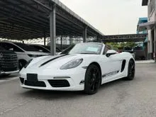 2023 Porsche 718 BOXSTER STYLE EDITION_ 5200KM __ READY STOCK IN SHOWROOM