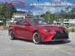 Used 2016/20 Lexus RC200t 2.0 F Sport Coupe(FACELIFT)(3 YEAR WARRANTY)(LOW MILEAGE)