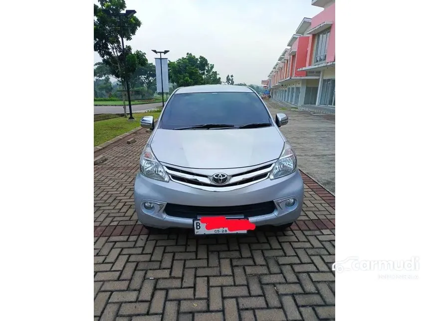 Jual Mobil Toyota Avanza 2013 G 1.3 di Banten Automatic MPV Silver Rp 117.000.000