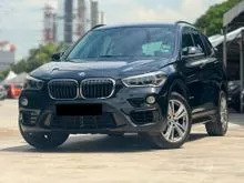 2017 BMW X1 2.0 sDrive20i Sport Line SUV 1 OWNER / BOLEH MAX LOAN / PADDLE SHIFT / POWER BOOT / LOAN PALING SENANG DAPAT APPROVAL