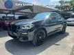 Recon 2019 BMW X4 2.0 30i M Sport SUV (CHEAPEST PRICE IN TOWN) JAPAN SPEC /HEAD UP DISPLAY /BLACK INTERIOR /360 SURROUND CAMERA /ELETRIC MEMORY SEATS /BSM