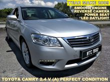 2009 Toyota Camry 2.4 V FACELIFT (A) PERFECT CONDITION WITH REVERSE CAMERA,DUAL POWER SEAT, LED DAYLIGHTS