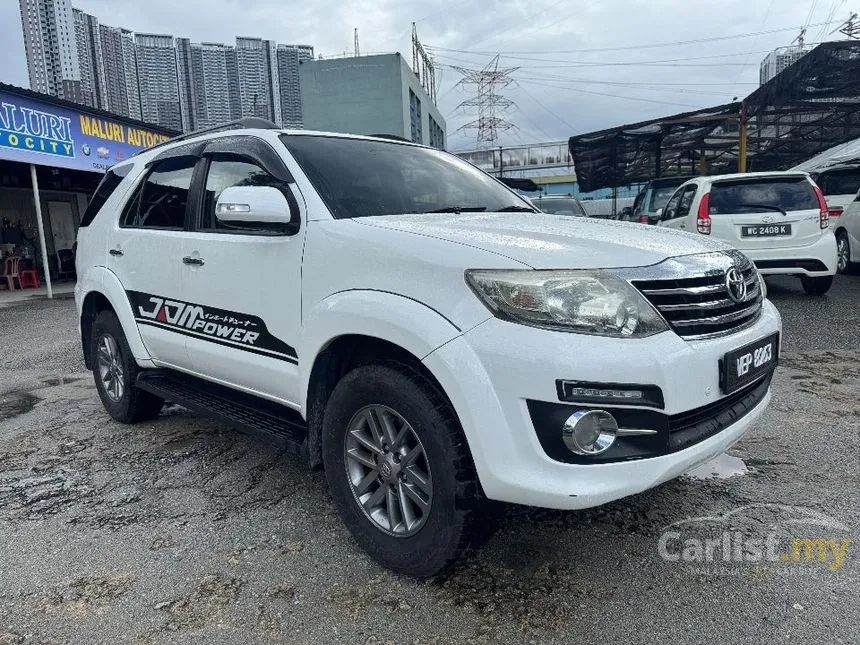 2015 Toyota Fortuner V SUV
