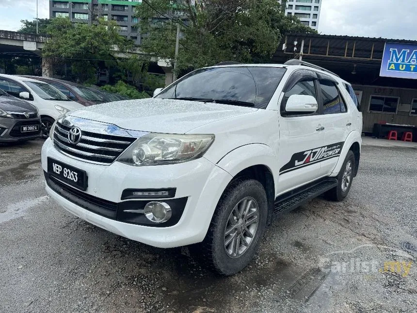 2015 Toyota Fortuner V SUV