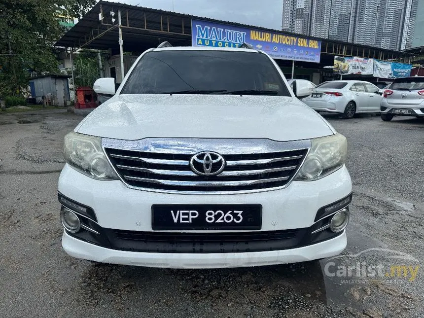 2015 Toyota Fortuner V SUV