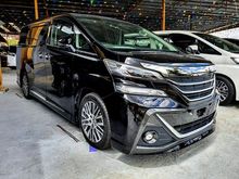 2016 Toyota Vellfire 2.5 ZG Full Bodykit UNREG Full Spec