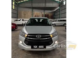 2017 Toyota Innova 2.0 G MPV