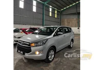 2017 Toyota Innova 2.0 G MPV