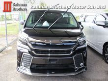 2015 Toyota Vellfire 2.5 Z A Edition MPV -- BEST DEAL --