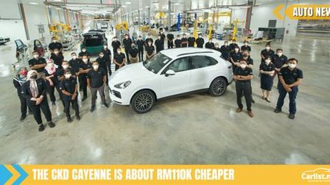 Would You Buy A Made In Malaysia Porsche? - First CKD Cayenne Unveiled In Kulim