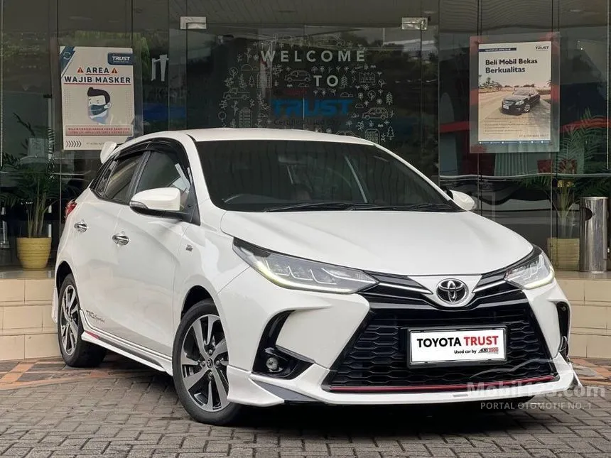 Jual Mobil Toyota Yaris 2021 TRD Sportivo 1.5 di DKI Jakarta Automatic Hatchback Putih Rp 218.000.000