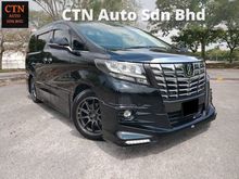 TOYOTA ALPHARD 2.5SC (A) TRD BODYKIT 360CAM JBL SOUND SYSTEM,P/BOOT AND P/DOOR,PILOT SEATS