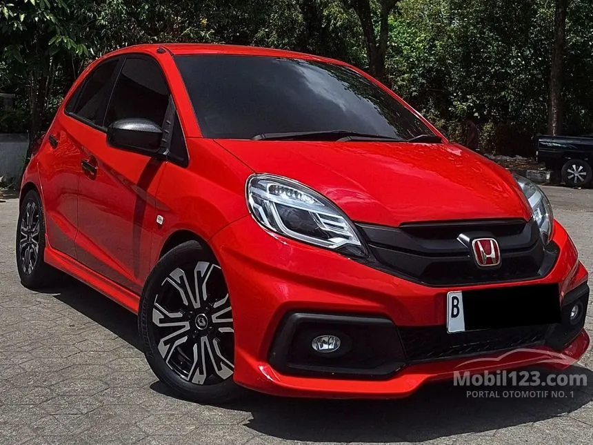 Jual Mobil Honda Brio 2017 Satya E 1.2 di Yogyakarta Automatic Hatchback Merah Rp 138.000.000