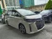 Recon 2019 Toyota Alphard 2.5 SC Unregistered with JBL, Rear Entertainment, 5 YEARS Warranty