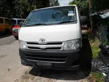 2013 Toyota Hiace (M) 2.5 Panel Van