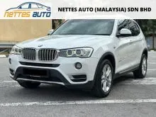 2016 BMW X3 2.0 xDrive20d SUV (AWD) / Sunroof / Power Boots / Reverse Camera / Credit Loan / True Year Made