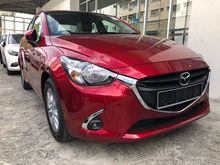 NO GST AND SST APPLY !!! 2018 LATEST MAZDA 2 !! SKYACTIV-G MID SPEC ( NO HIDDEN COST ) ( 4S CENTRE ) ( MOST RELIABLE AND TRUSTED SALES ADVISOR )