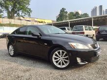 2008 Lexus IS250 2.5 Sedan ** CAREFUL OWNER... FULL SERVICE ON TIME... LOW MLG... ACCIDENT FREE... CLEAN INTERIOR... TIP-TOP CONDITION **