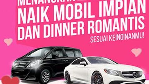 Mobil123 Gelar Naik Mobil Impian dan Makan Malam Bersama Pasangan Gratis