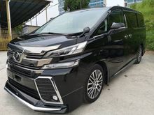 **BOOK TODAY** ~CARNIVAL ENDS ON 27-10~ ((LOAN MAXXX UP TO 9 YEARS)) 2016 Toyota Vellfire 2.5 ZG MPV