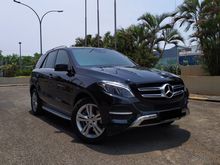 2016 Mercedes Benz GLE 400 3.0 AMG 4Matic SUV, Tdp210jt, GANJIL, Km19rb, Hitam