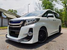 2016 Toyota Alphard 3.5 MPV (A) UNDER WARRANTY/ORI MODELLISTA/LIKE NEW CAR CONDITION