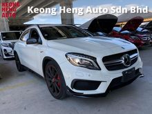 2015 Mercedes-Benz GLA45 AMG 2.0 4MATIC WHITE EDITION JAPAN SPEC MEMORY BUCKET SEATS BI XENON LED HEADLAMPS 1 YEAR WARRANTY LOCAL AP