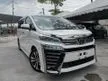 Recon 2019 Toyota Vellfire 2.5 ZG Edition MPV SUNROOF/3 EYE LED/FULL ALPINE/DIM/BSM/PILOT SEATS/PRE CRASH/LKA/FULL LEATHER SEATS UNREGISTERED