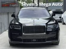 2022 Rolls-Royce Ghost 6.7 Sedan Front and Rear Massage Seats Rear Theatre Bespoke Audio 360 Camera UK SPEC UNREG HIGH SPEC LOW MILEAGE GOOD CONDITION