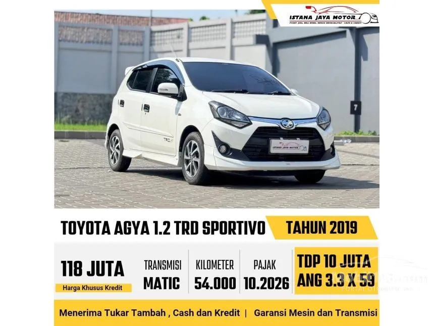 2019 Toyota Agya TRD Hatchback