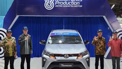 Daihatsu Sudah Produksi 8 Juta Mobil di Indonesia!