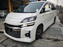 2014 Toyota Vellfire 2.4 Z GS-Sport Edition,Rear Item,Nego until Let go