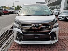 2016 Toyota Vellfire 2.5 ZG JBL 4CAM FULL LEATHER PRECRASH