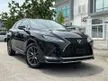 Recon 2021 LEXUS RX300 FULL SPEC 4WD SUNROOF, MARK LEVINSON SOUND SYSTEM, POWER SEAT AND 2ND ROW, 360 CAMERA UNREGISTERED