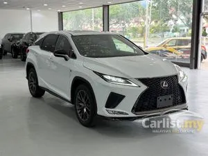 2022 Lexus RX 300 2.0 F Sport - Sunroof - Red Leather Seat - 360 Camera - Head Up Display - Blind Spot Monitor