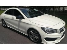 2015 Mercedes-Benz CLA250 2.0 AMG (UNREG) WHITE