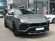 2022 Lamborghini Urus 4.0 UK Spec Full Urban Nero Forged Carbon Kit 24inch Wheel ANIMA 6 Mode Panroof B&O Sound System