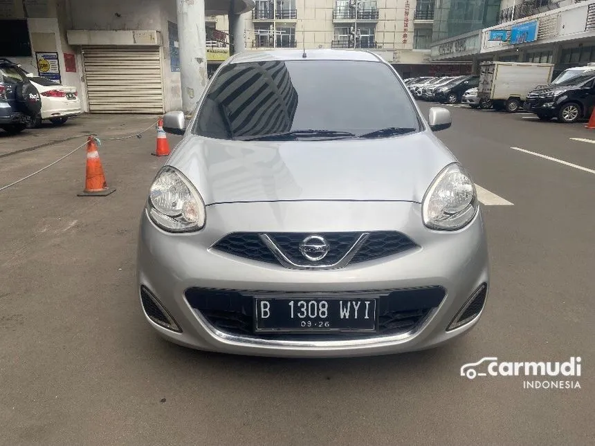 Jual Mobil Nissan March 2017 XS 1.2 di Banten Automatic Hatchback Abu