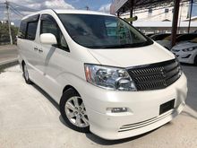 2006 Toyota Alphard 3.0 G MPV 2 POWER DOOR SURROUND SOUND SYSTEM ELECTRIC SEAT REVERSE CAMERA