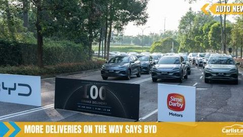 100 units of the BYD Atto 3 delivered to customers at 'Grand Delivery' event - BYD Malaysia can't wait to deliver more!