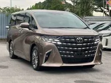 2025 Toyota Alphard 2.5 Z NEW CAR  NEW MODEL ORIGINAL  MILEAGE 14 Km 6A