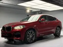 2021 BMW X4 2.0 xDrive30i M Sport Harmon Kardon Apple Carplay Autonomous Braking Panoramic Contactless PowerBoot