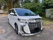 Used 2017 Toyota Alphard 2.5 G S C Package MPV / Car Warranty Provided / Low Mileage Unit / Super Carking SC / Pilot Seat