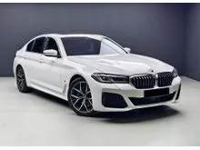2023 BMW 530i LCI M Sport G30 Full Service Record By BMW Malaysia Under Warranty till April 2028 by BMW Malaysia