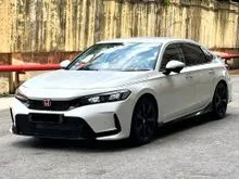 2024 Honda Civic 1.5 RS (AT) FULL SERVICE RECORD / WARRANTY TIL 2029 / TYPE-R FRONT AND REAR BUMPER / SEMI LEATHER SEAT / PUSH START / REVERSE CAMERA