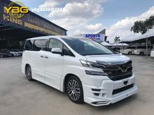 2015 Toyota Vellfire 3.5 ZA JBL SOUND SYSTEM