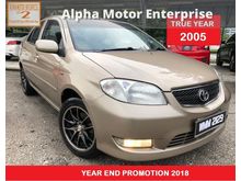 2005 TRUE Toyota Vios 1.5 E (A) NEW 2K PAINT SPORT RIMS PROMOTION